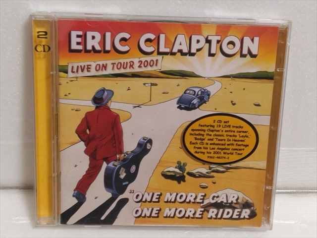 ２ＣＤ Eric Clapton / エリック・クラプトン  One More Car, One More Rider / ワン・モア・カー、ワン・モア・ライダー 輸入盤の画像1