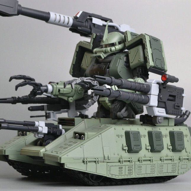 新品　MOTOKING 1/100 MG ザクタンク MS-06V ZAKU TANK LED付属なし 未組立プラモデル　ロボットヒーロー_画像5