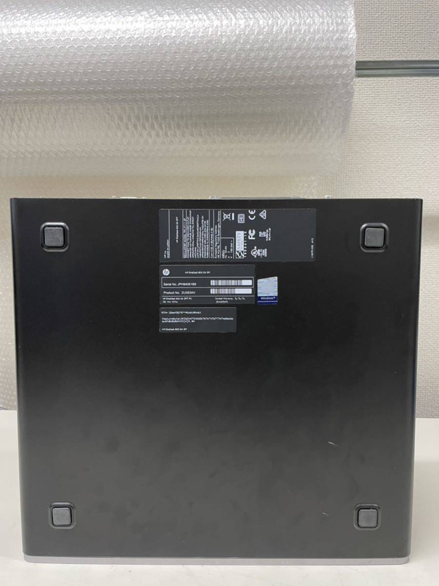 HP Elite Desk 800 G4 SFF Core i5-8600 3.10GHz メモリ8GB SSD、OS、付属品なし ⑤_画像5
