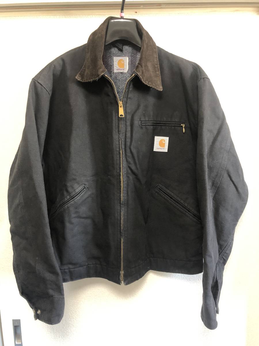 Carhartt カーハート USA製 デトロイトジャケット サイズL 黒｜Yahoo