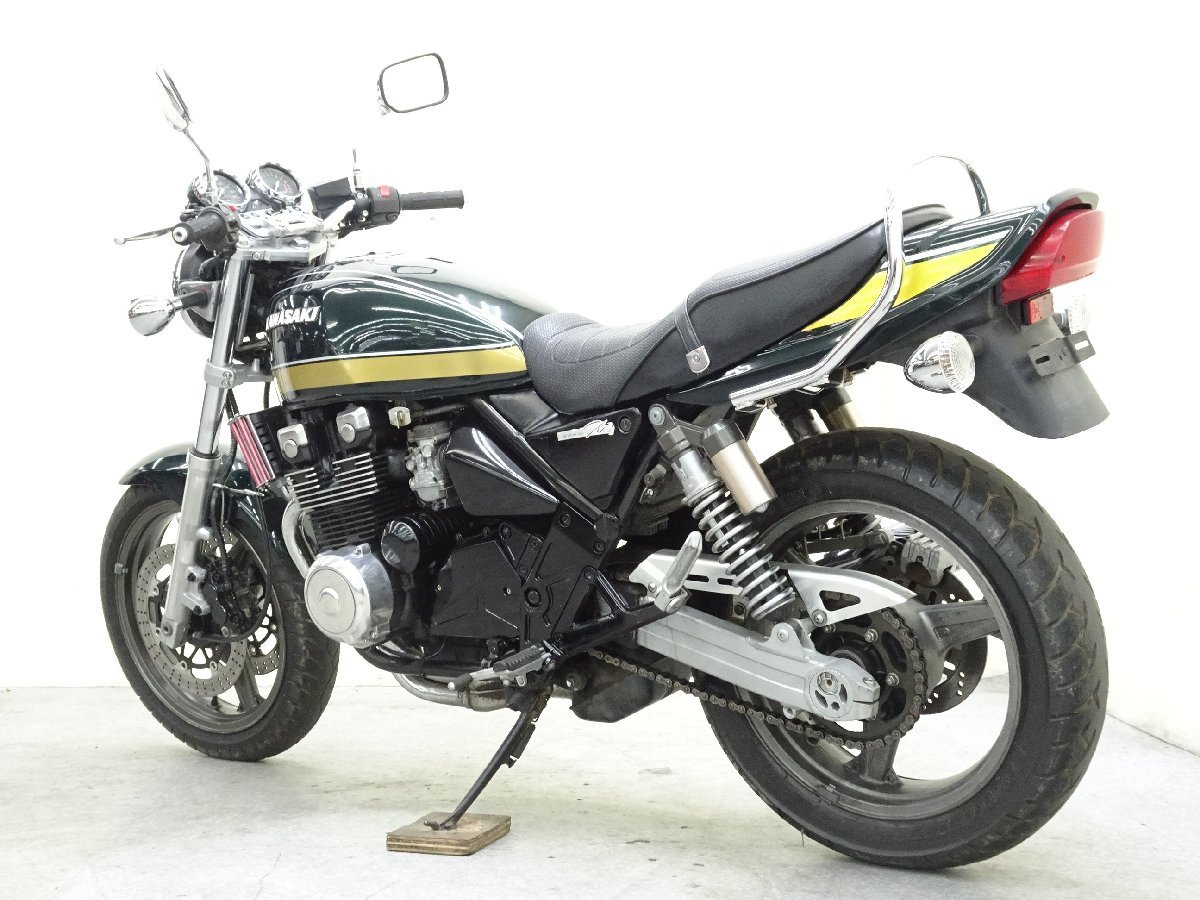 特別出品!! カワサキ ゼファー400 χ 【動画有】ローン可 車検残有 緑タイガー ZR400C 400cc ZEPHYR400 KAWASAKI 売り切り_画像6