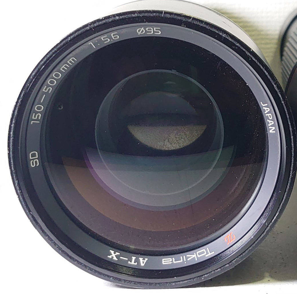 ★Tokina トキナー 望遠レンズ AT-X SD 150-500mm F5.6 φ95 Canon FD用 2本セット★_画像2