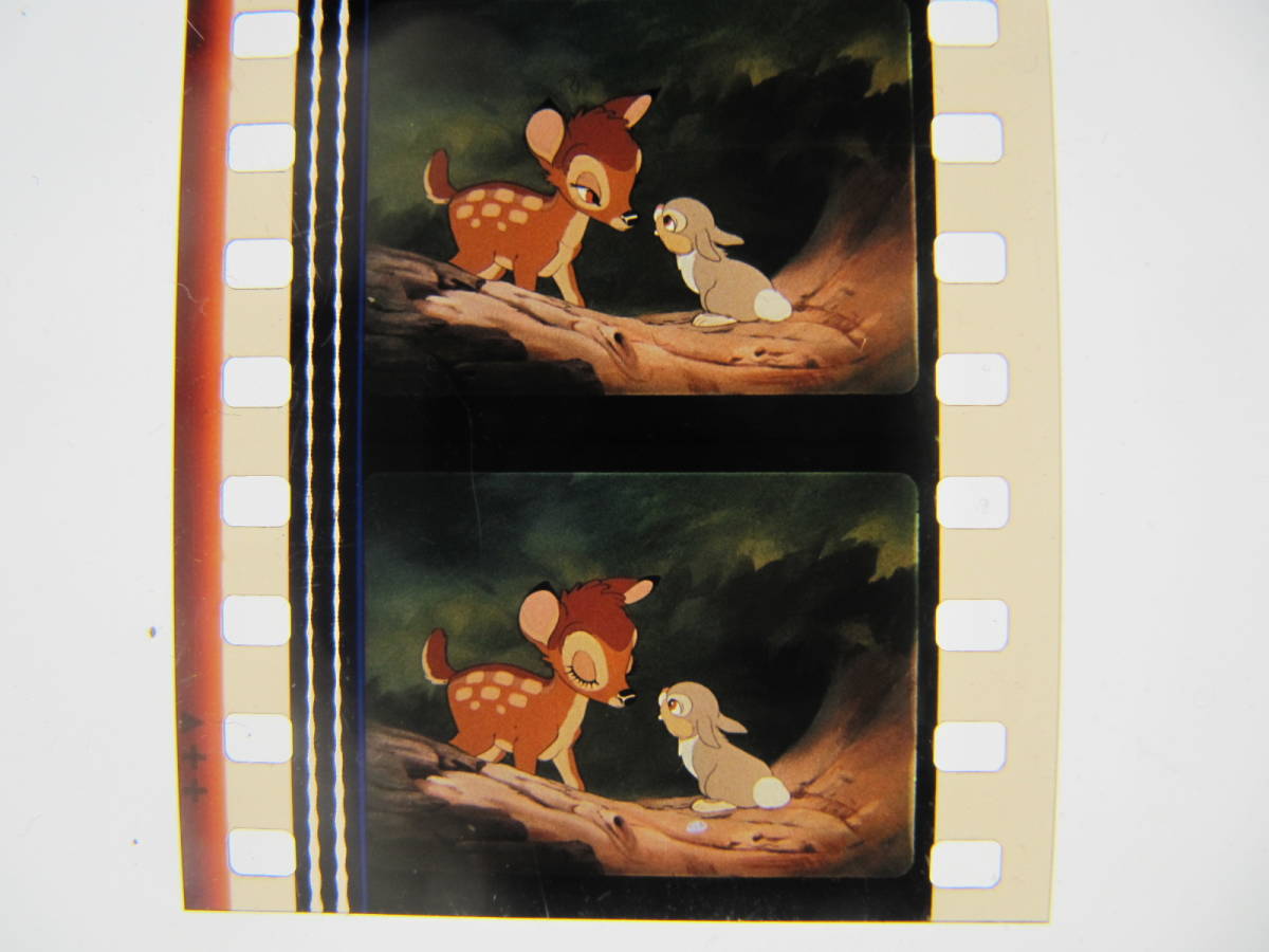 35㎜映画フィルム6コマ22　ディズニー バンビ BAMBI 1988年フィルム ウォルト・ディズニー フェーリクス・ザルテン_画像3