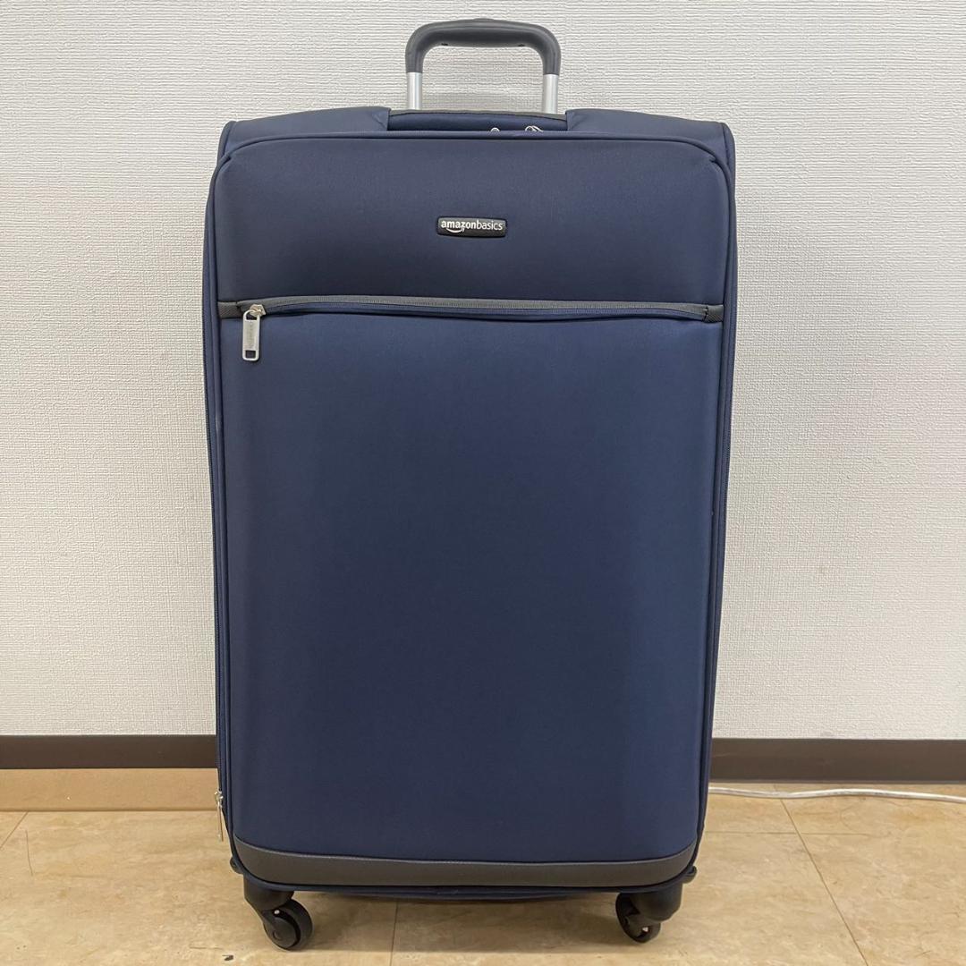 スーツケース 74 cm ネイビーブルー 容量拡張可能_画像9