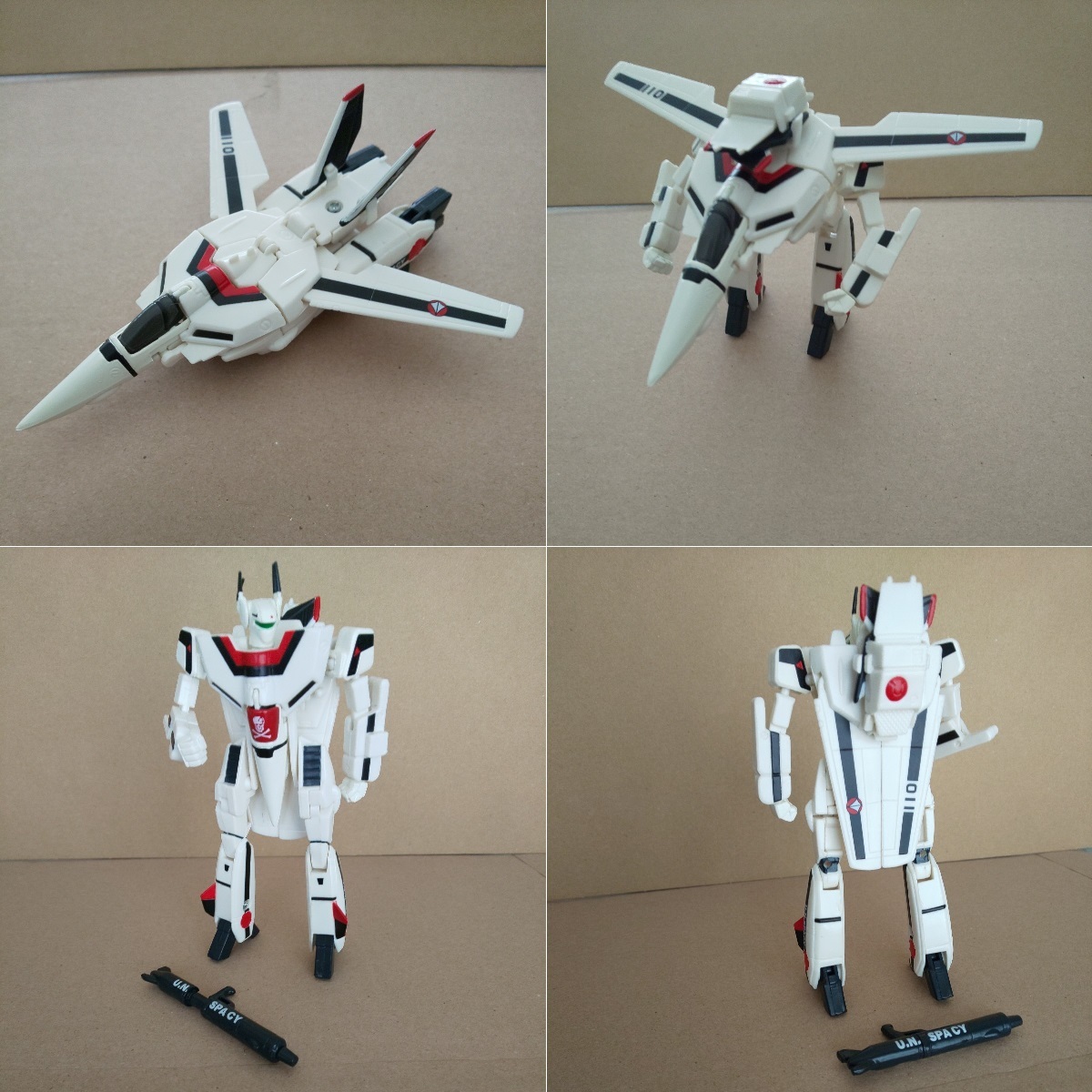 【ジャンク】　バンプレスト　プライズ　スーパーバルキリー　VF-1S　可変　変形_画像6