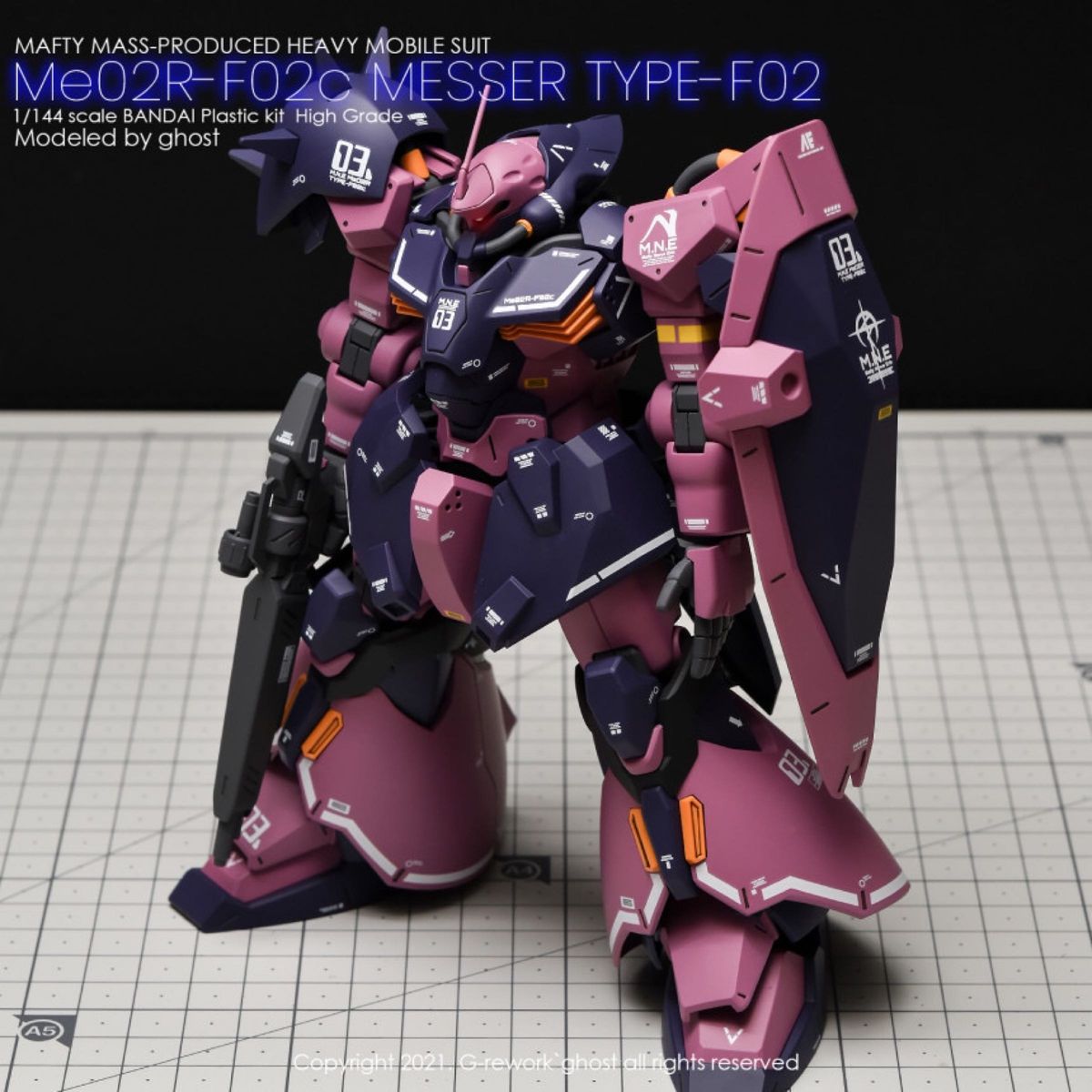 ガンプラ HG メッサーF02型（指揮官機） メッサーF02型セット Yahoo