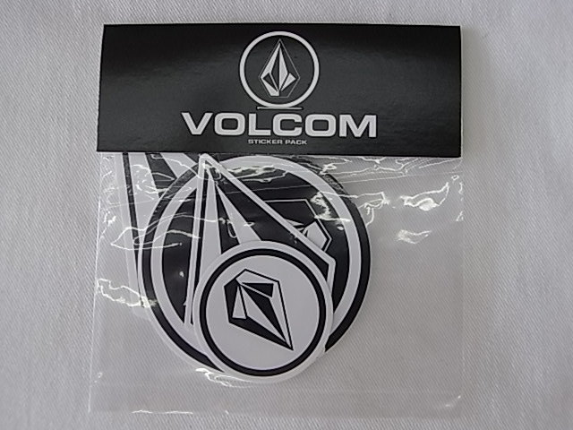  super great popularity!! postage included!! ultra rare limited amount goods!!Japan regular new goods unused goods VOLCOM STICKER PACK / Volcom sticker pack / #78