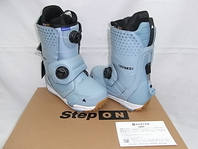 期間限定超特価!Japan正規新品24 Burton Photon Step On Wide Snowboard Boot/7.5/Lichen/バートンフォトンステップオンワイドブーツ25.5cm_画像1