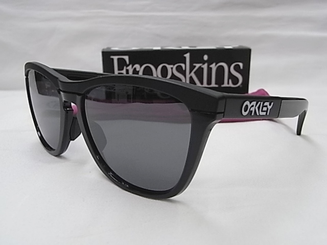 ゲリラセール送料込み超特価!!Japan正規新品 OAKLEY FROGSKINS RANGE ASIAN FIT/MATTE BLK/BLK INK/Prizm Black Lens_画像1