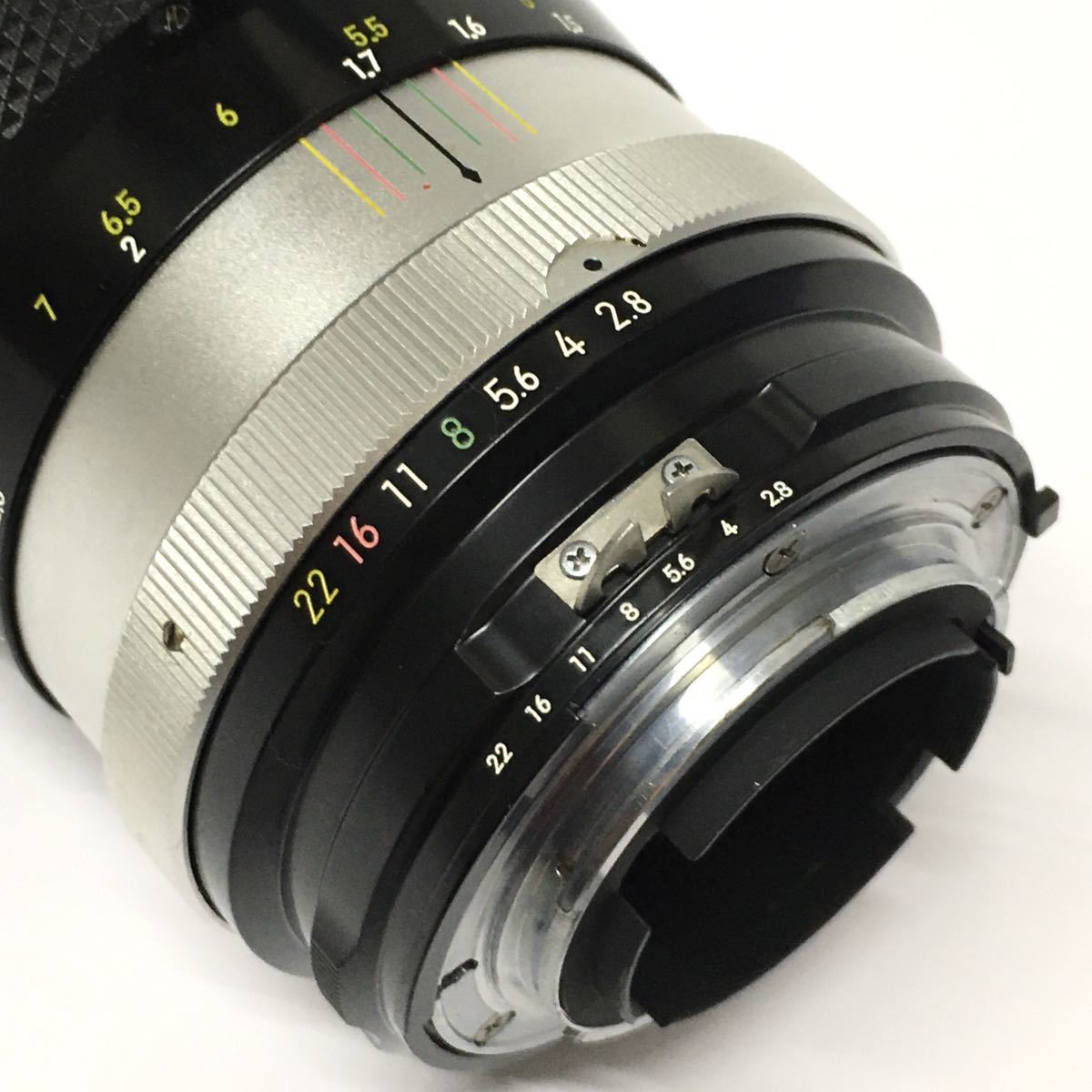 Nikon 非Ai NIKKOR-Q Auto ニコン ニッコール カメラレンズ マニュアルフォーカス 135mm F2.8 中望遠 単焦点レンズ_画像8