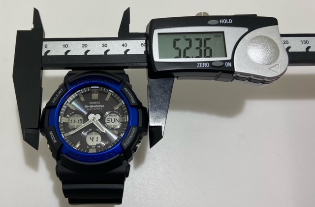 【19853】美品 稼動品 CASIO カシオ G-SHOCK 5444 GAW-100B-1A2JF 取扱説明書 保証書あり 本体のみ 自宅保管品_画像8