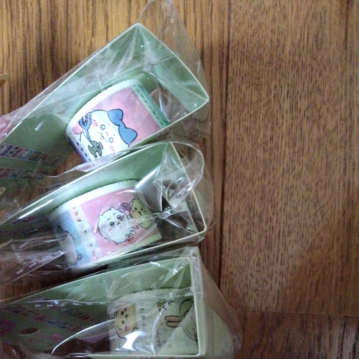 ちいかわの切手風マスキングテープ3種類セット ちいかわ うさぎ ハチワレ_画像2