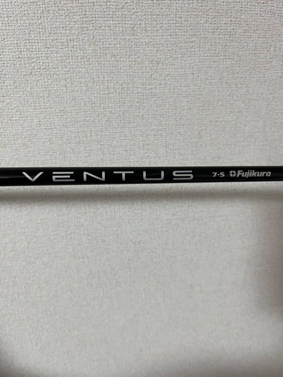 【レア】VENTUS BLACK ベンタス ブラック 7S　7　S VELOCORE テーラーメイドスリーブ付　ステルス M1 M3 M5 SIM SIM2　ドライバー用_画像1