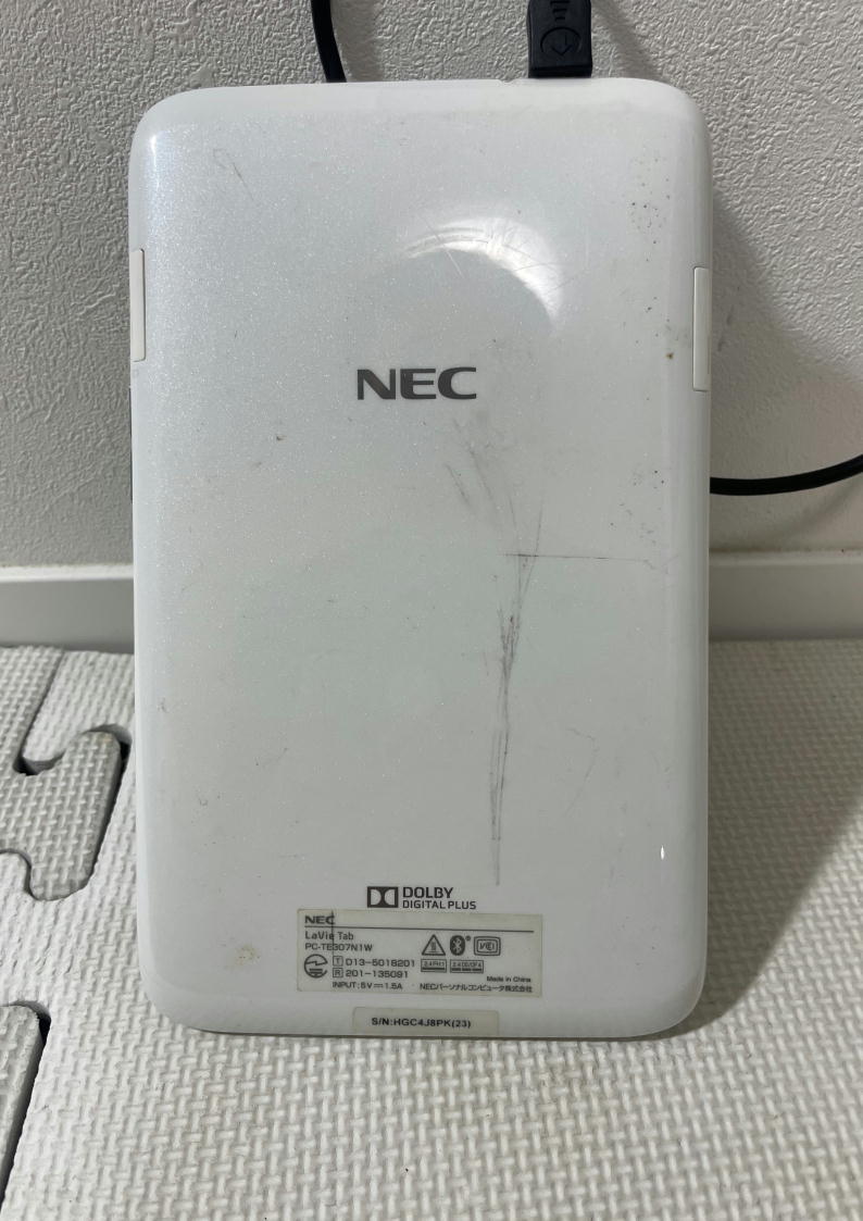 NEC Lavie　Tab PC -TE307N1W　　_画像5