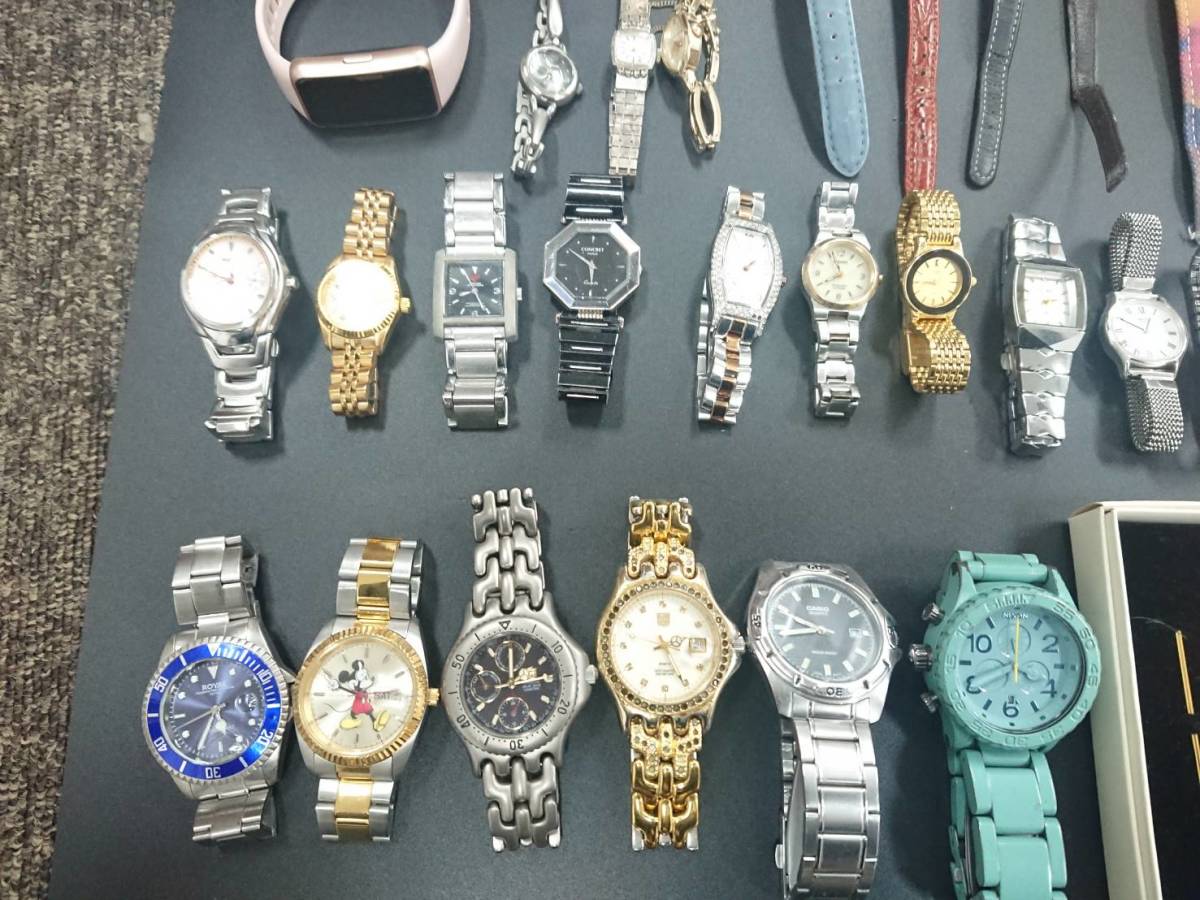 100円スタート/腕時計おまとめ/SEIKO/ELGIN/NIXON/フォリフォリ/Casio/RADO/他/現状品/中古_画像2