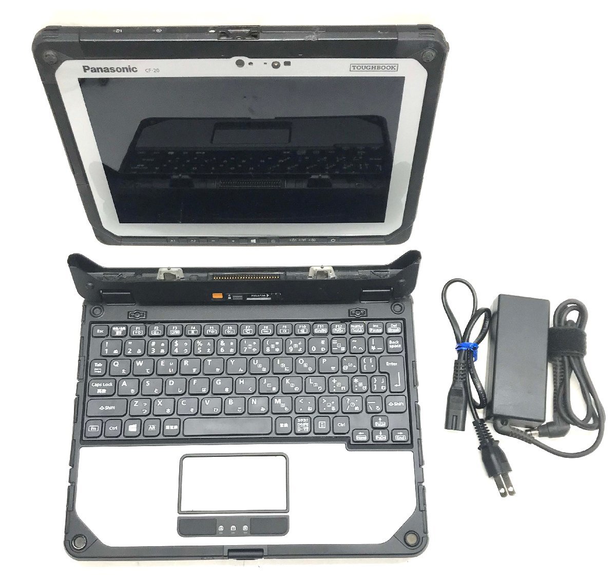 NT:Panasonic TOUGHBOOK CF-20 10.1型 Core i5-7Y57 1.2GHz/4GB/SSD 128GB /無線/Office/内蔵カメラタッチパネルノートパソコン Windows 11_画像2