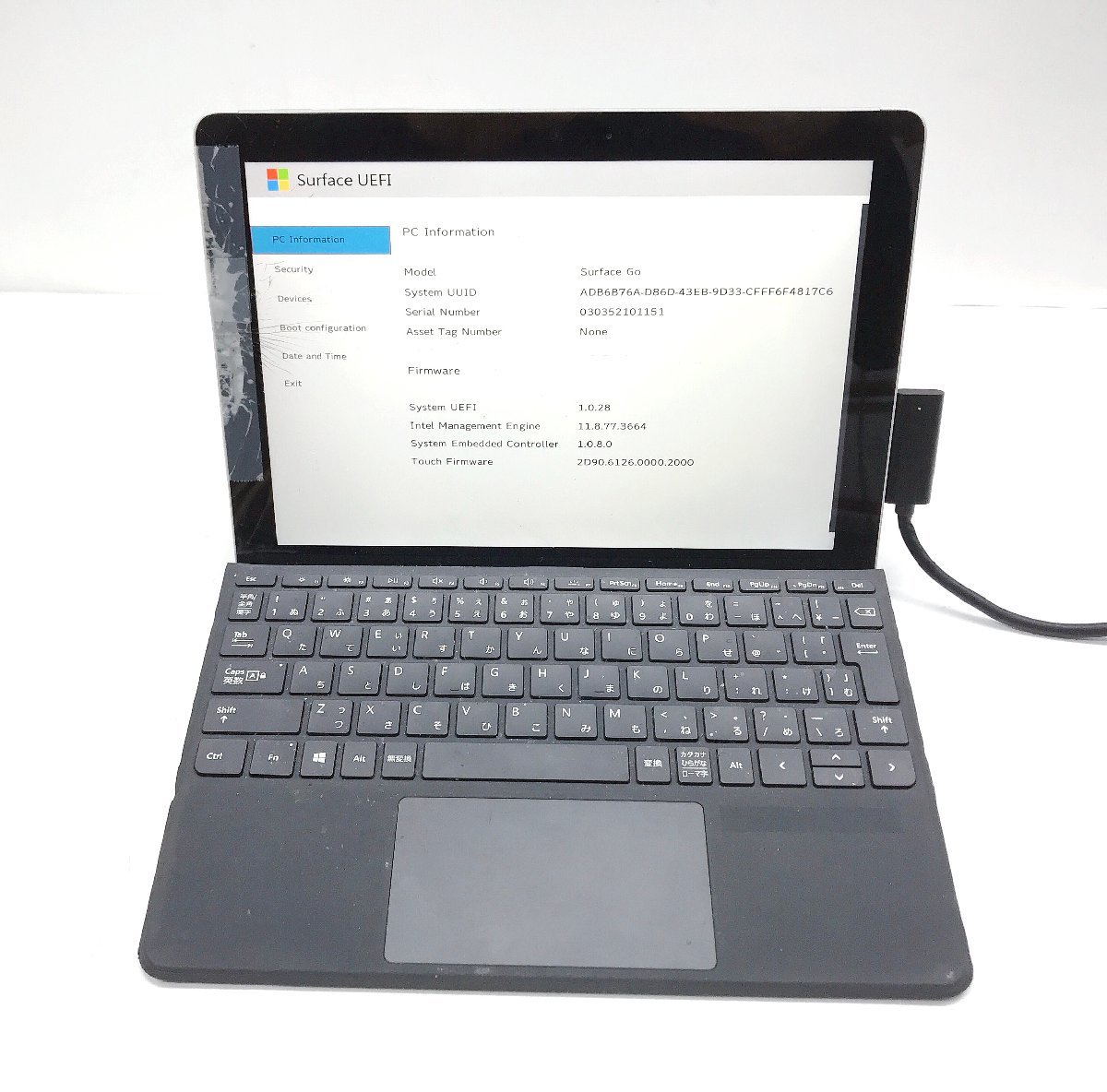 NT: [10 дюймовый ] Microsoft Surface Go Model:1824[Pentium 4415Y /RAM:8GB/SSD:128GB] Wi-Fi планшетный компьютер 