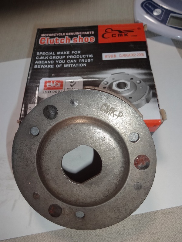 CMK版 スペイシー100 JF13 リード50/90 キャビーナ50/90 WH100T等用 社外 クラッチ ASSY 新品 東京発 レターパック発送予定_画像2