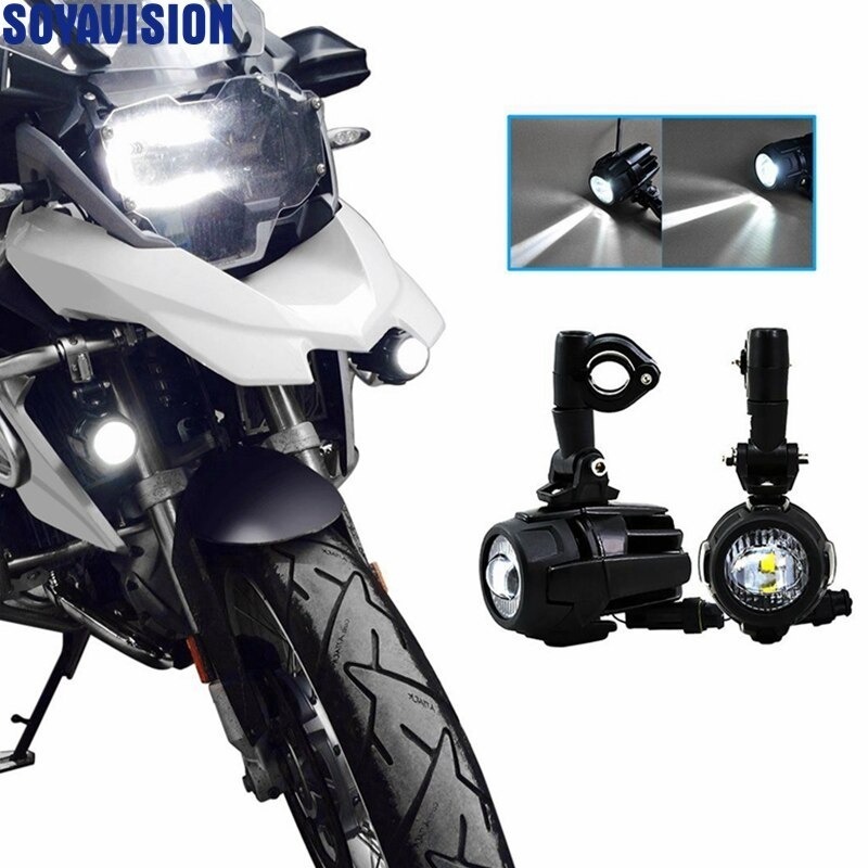 【☆新品・送料無料】オートバイ フォグランプ LED アセンブリ ドライビング 40W BMW R1200GS ADV F800GS F700GS F650GS K1600_画像6