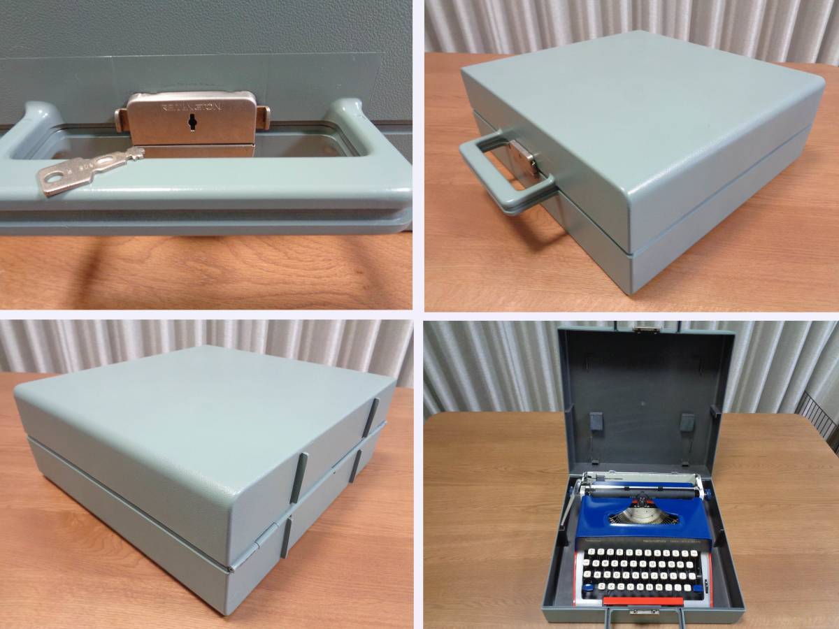 完動品 REMINGTON TRAVEL-RITER DELUXE レミントンタイプライター