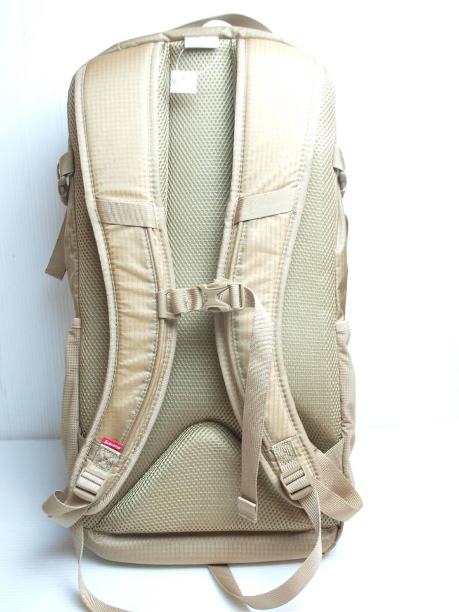 Supreme シュプリーム Backpack Tan 2021 Spring/Summer バックパック タン ベージュ 2021SS 新品未使用品 半タグ付き 即完売品！_画像4