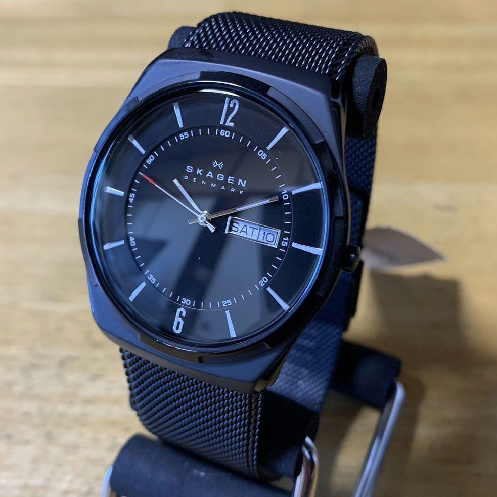 スカーゲン SKAGEN クオーツ メンズ 腕時計 SKW6006 ブラック ブラック Yahoo!フリマ（旧）