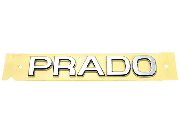 [ Toyota original ] PRADO rear emblem 75445-60040 Land Cruiser Prado 120 Prado Land Cruiser Prado 120 series RZJ120W TRJ120W VZJ120W