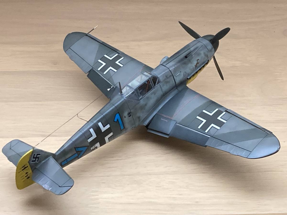 1/48 ハセガワ　Bf109 F-4/B フランク・リーゼンタール機　完成品_画像5