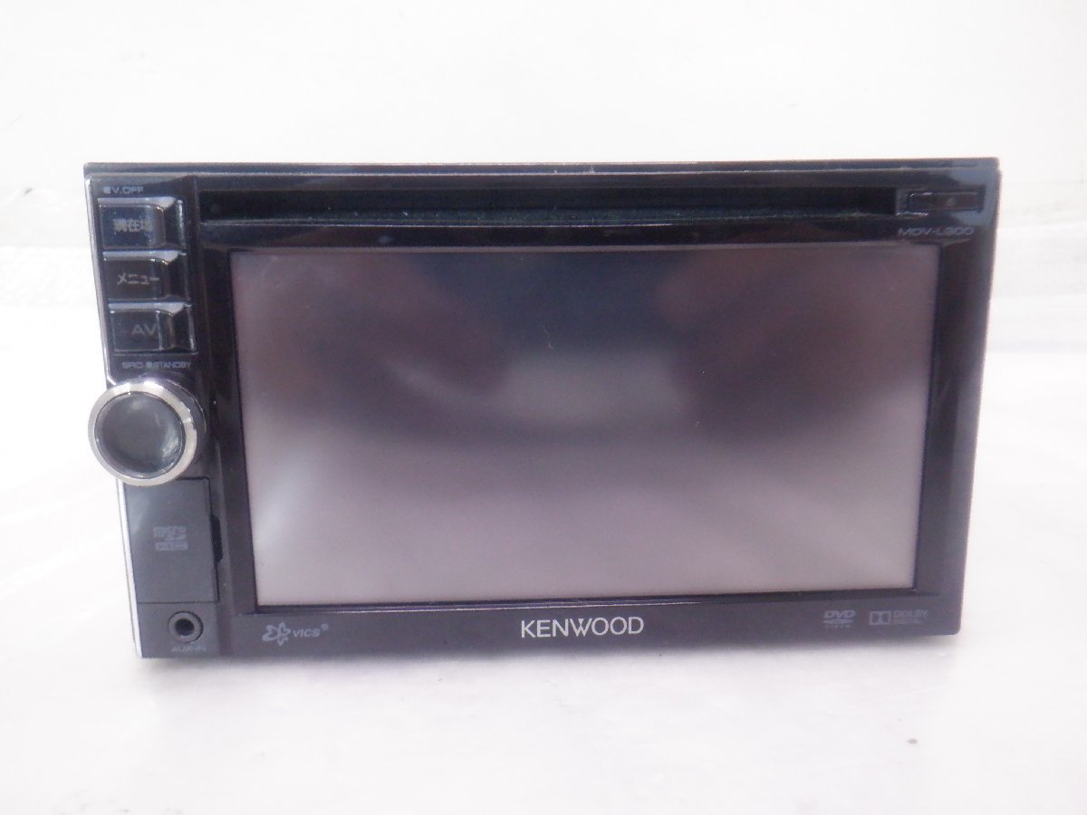 ☆作動確認済☆ KENWOOD ケンウッド カーナビゲーション メモリーナビ MDV‐L300『地図データ：2012年（2013年製』_画像7