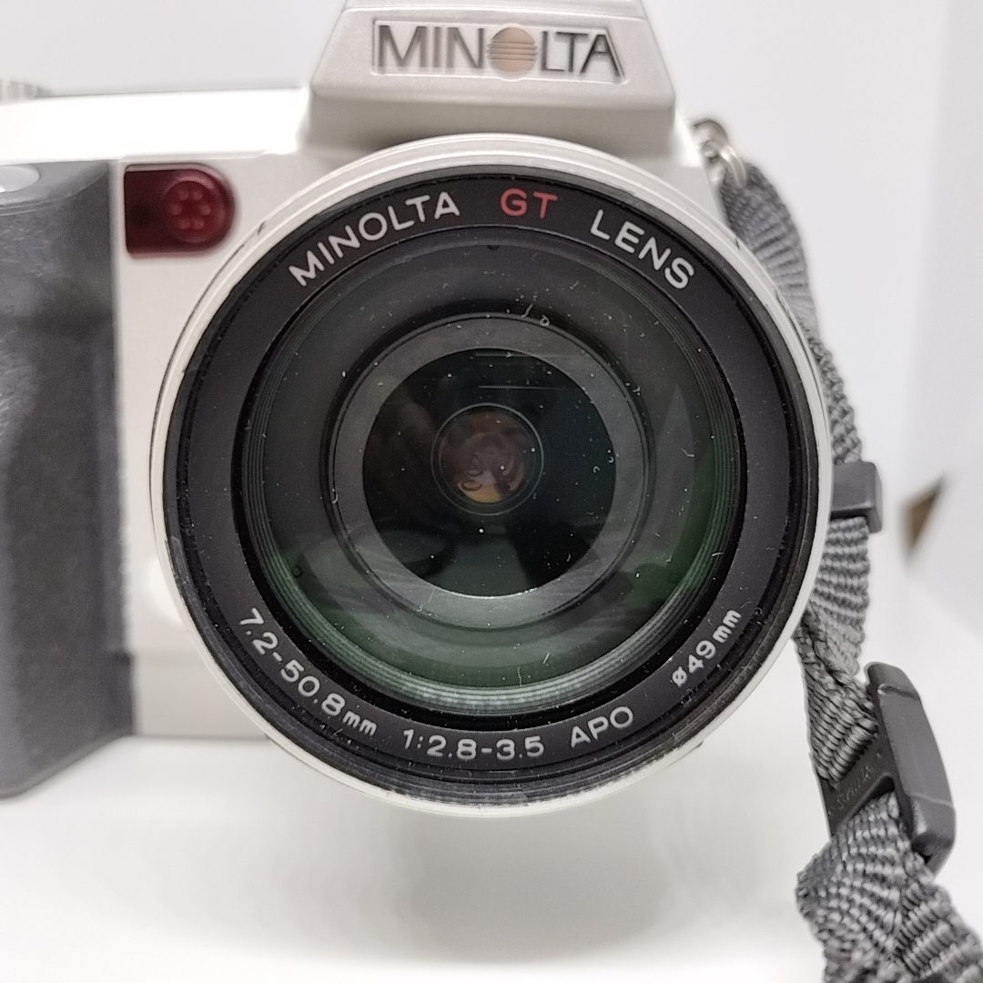 5857★【希少/レア/保管品】MINOLTA DiMAGE 7i 5.0MEGA PIXELS ミノルタ デジタルカメラ 7.2-50.8mm 1:2.8-3.5 Φ49mm UV 49mm 撮影〇_画像4