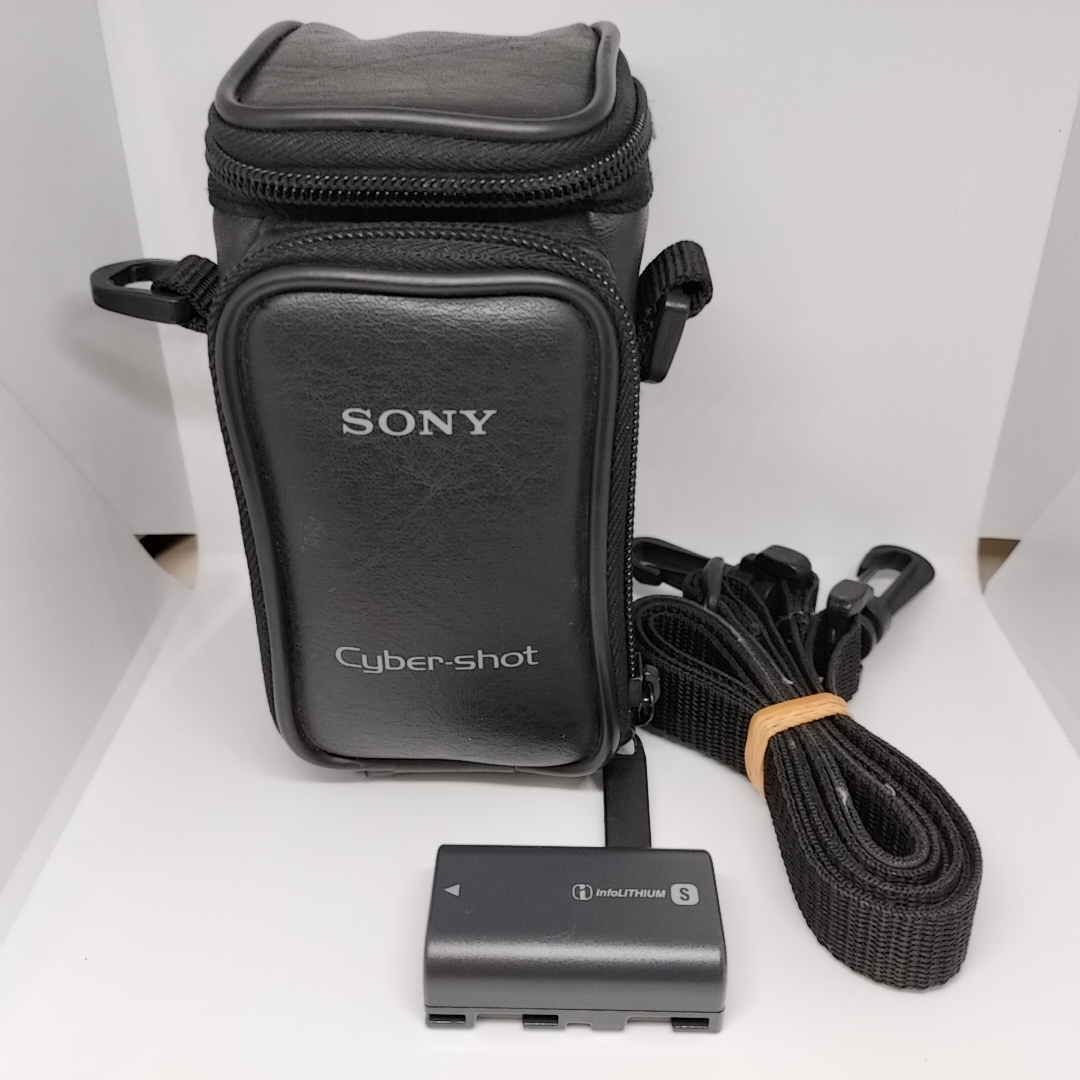 5903★【ケース付き】SONY Cyber-shot ソニー サイバーショット コンパクトデジタルカメラ DSC-P1 3× f=8.0-24mm 1:2.8 バッテリー1個_画像9