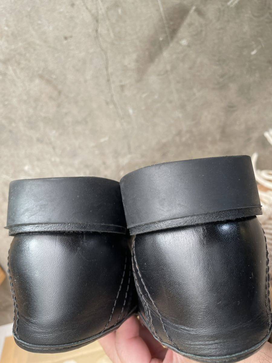 KLEMAN クレマン PADROR パドラー チロリアンシューズ 37 24.5-25.0ブラック 黒 レディース 革靴 定価26,950円_画像9