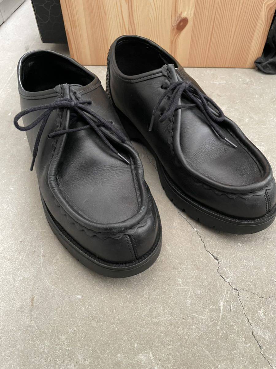 KLEMAN クレマン PADROR パドラー チロリアンシューズ 37 24.5-25.0ブラック 黒 レディース 革靴 定価26,950円_画像2