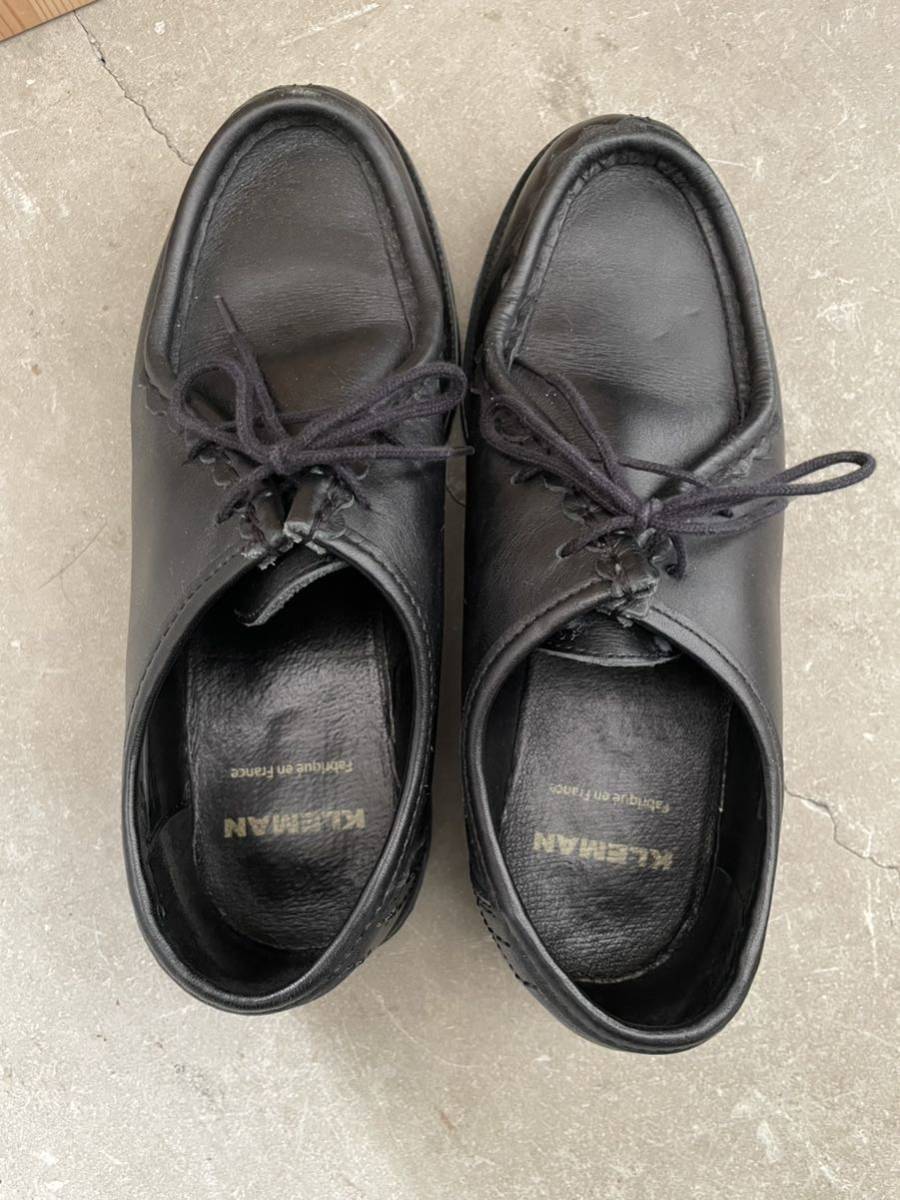 KLEMAN クレマン PADROR パドラー チロリアンシューズ 37 24.5-25.0ブラック 黒 レディース 革靴 定価26,950円_画像4
