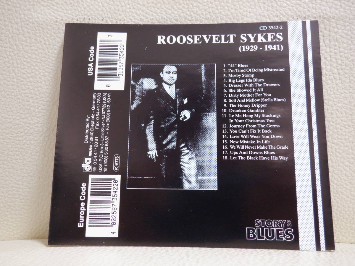 [CD] ROOSEVELT SYKES / 1929 - 1941_画像2