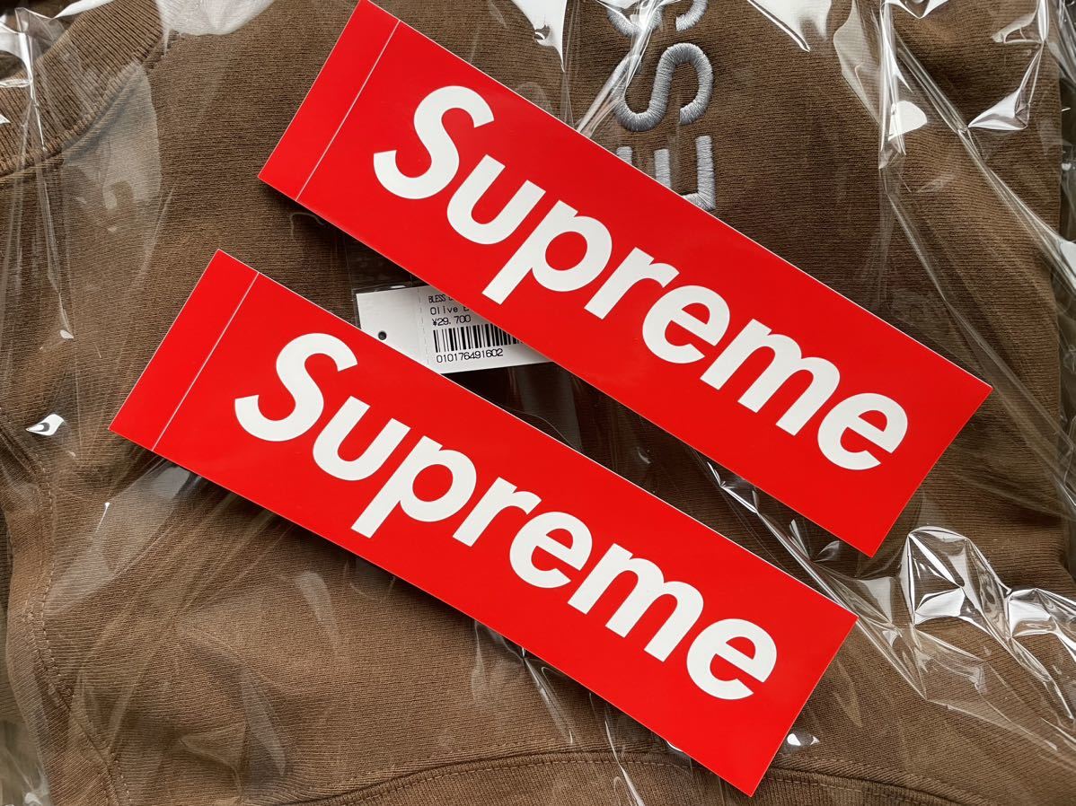 Supreme 23fw Week12 BLESS Crewneck Olive Brown L シュプリーム ブレス クルーネック オリーブ ブラウン ラージ 送料無料 新品 全タグ付_画像8