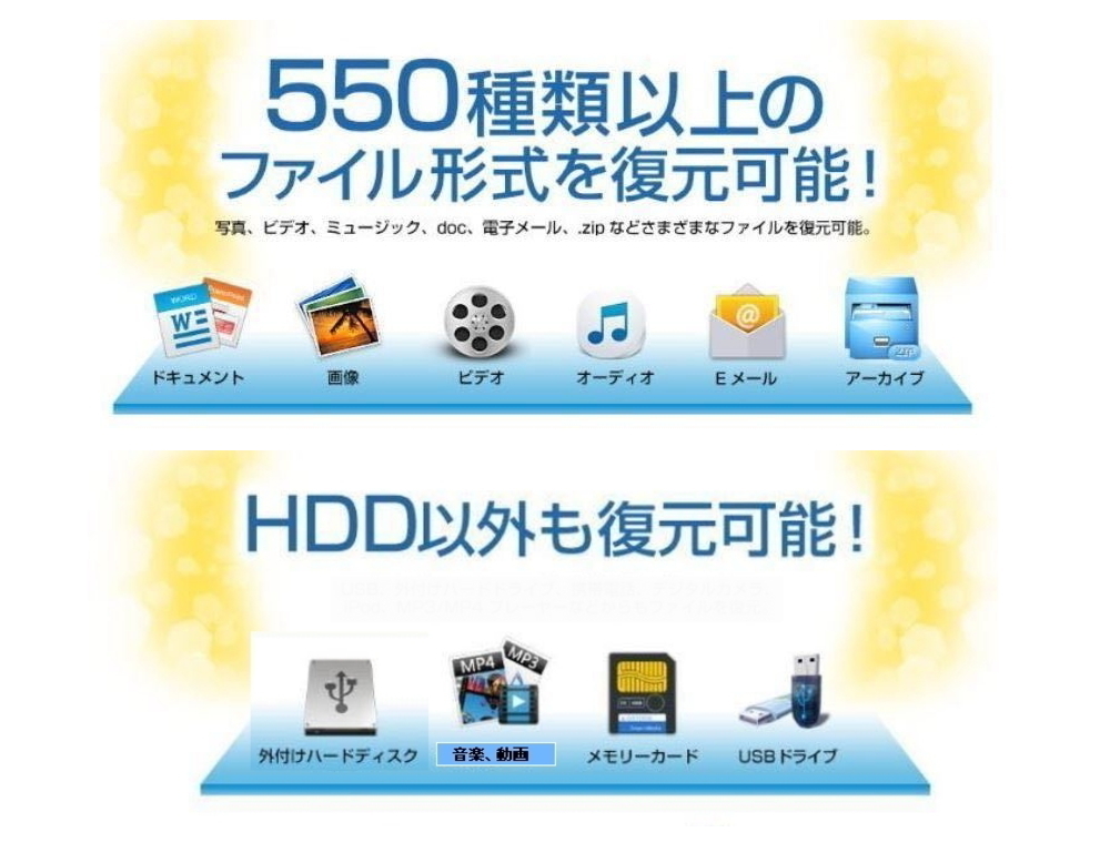 ハードディスク HDD ファイル データ 復元 復旧 SDカード 対応！説明ビデオ付き！DVDコピー YouTube ダウンロード！ソフト特典付き！ _画像4