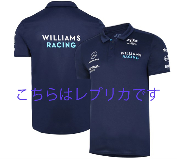 【非売品】2022 ウィリアムズ F1 支給品 エンジニア用ポロシャツ S umbro★アルボン 日本GP 鈴鹿サーキット_画像4