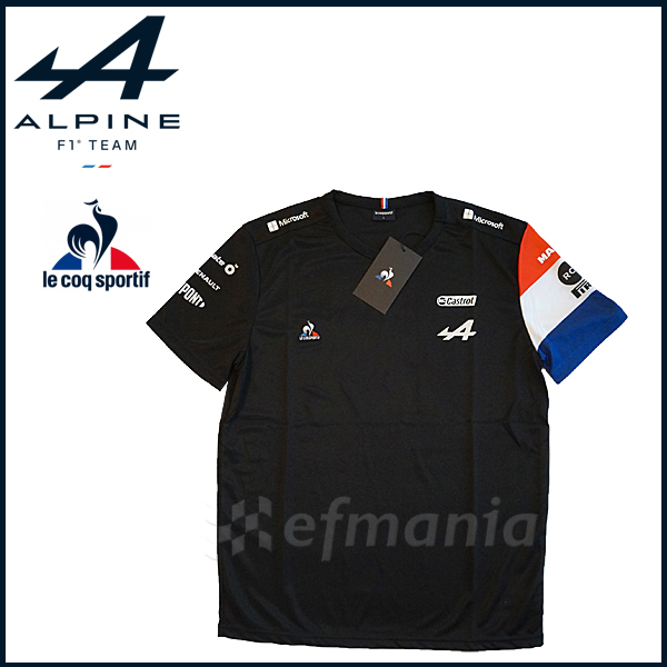 【非売品】 2021 アルピーヌF1チーム 支給品 速乾性Tシャツ L ルコックスポルティフ 新品★アロンソ 日本GP ルノー