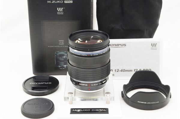 ☆極上美品☆ OLYMPUS オリンパス M.ZUIKO DIGITAL ED 12-40mm F2.8 PRO 元箱 付属品 ♯23100109_画像1