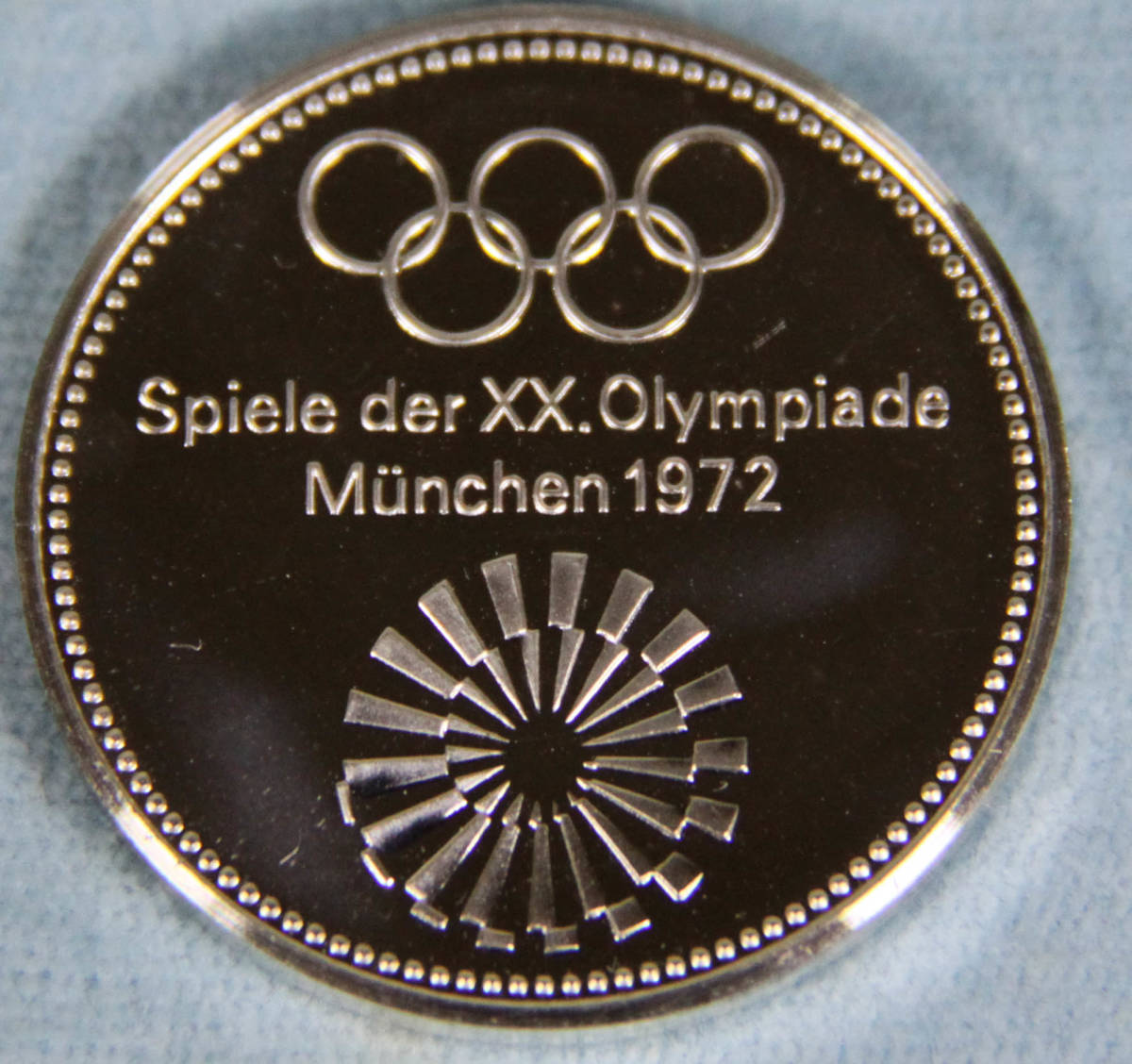 純銀1000金屬慕尼黑奧運會1972年官方紀念純銀大獎章17分硬幣1硬幣1張20克 原文:純銀　1000　シルバメタル ミュンヘンオリンピック 1972年公式記念 純銀メダル 種目別17点セット コイン　１枚20ｇ　