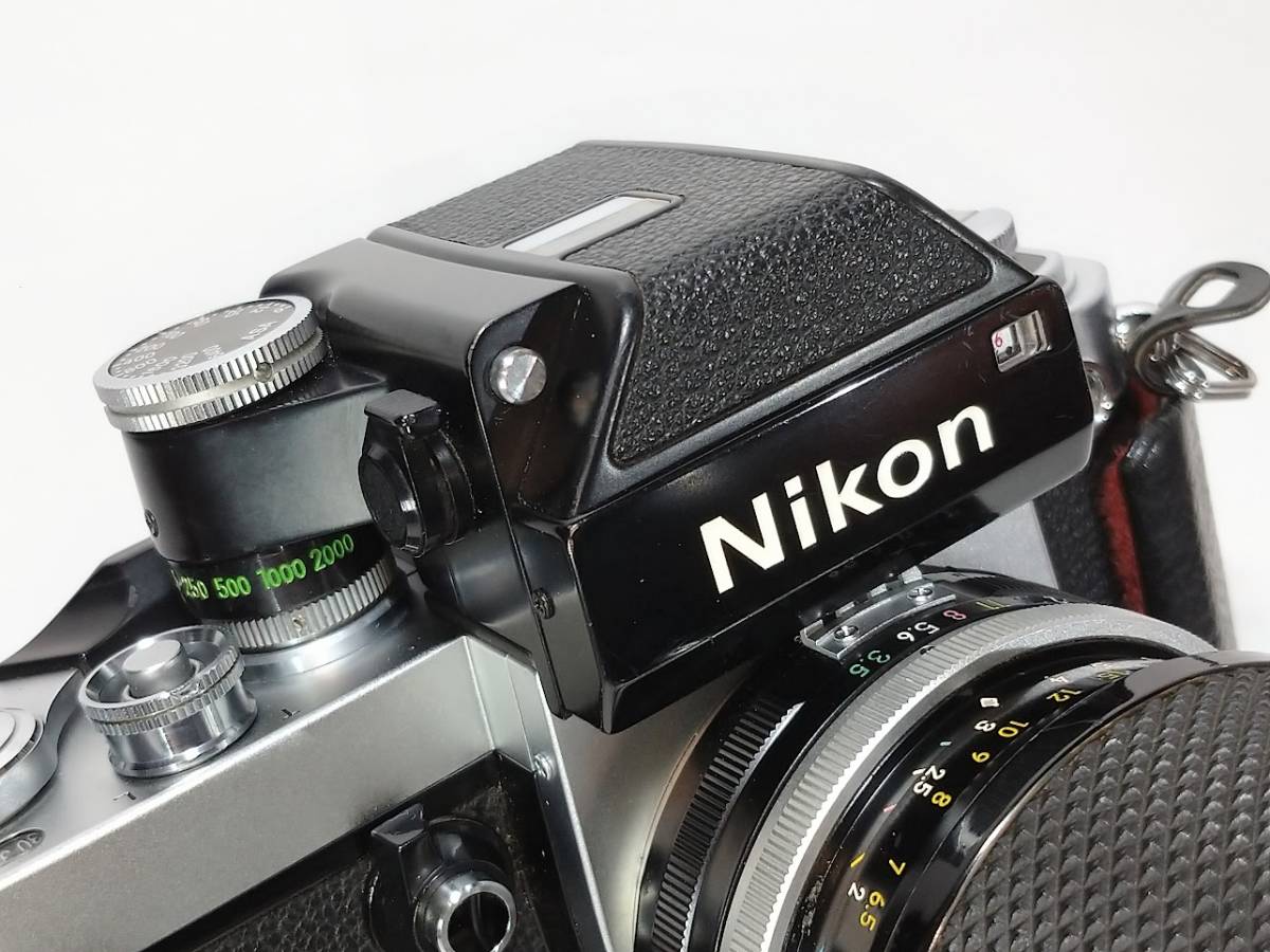 【極上美品／動作良好】 ニコン Nikon F2 フォトミック(DP-1)シルバー+（Ai-改）43-86mm f3.5 歴史的名機の極上の逸品です！#2208_画像4