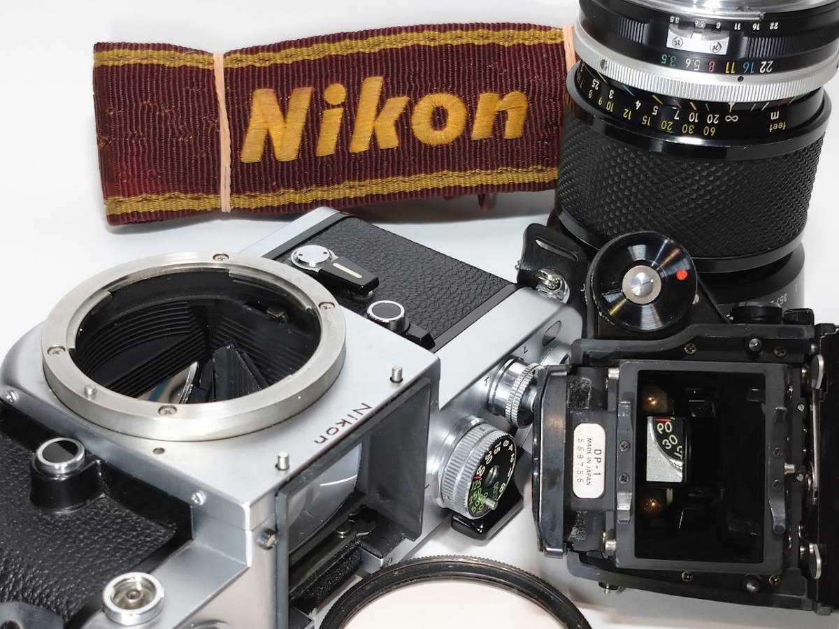 【極上美品／動作良好】 ニコン Nikon F2 フォトミック(DP-1)シルバー+（Ai-改）43-86mm f3.5 歴史的名機の極上の逸品です！#2208_画像10