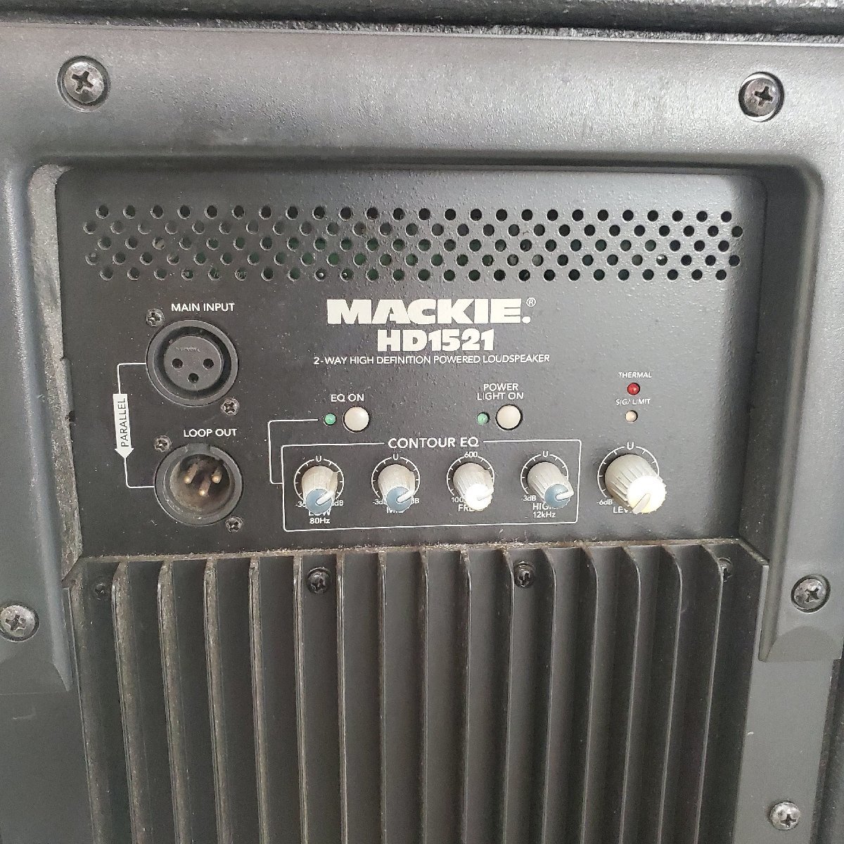 MACKIE Mackie HD1521 speaker PA 1 pcs operation not yet verification present condition 