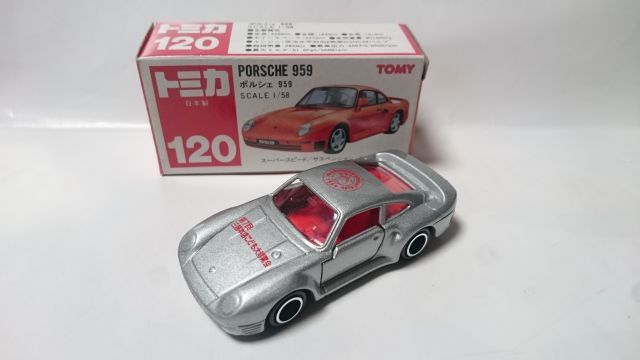 Tomica 120 Porsche 959 7th Mitsukoshi主店兒童博覽會 原文:トミカ120　ポルシェ959　第7回三越本店こども大博覧会