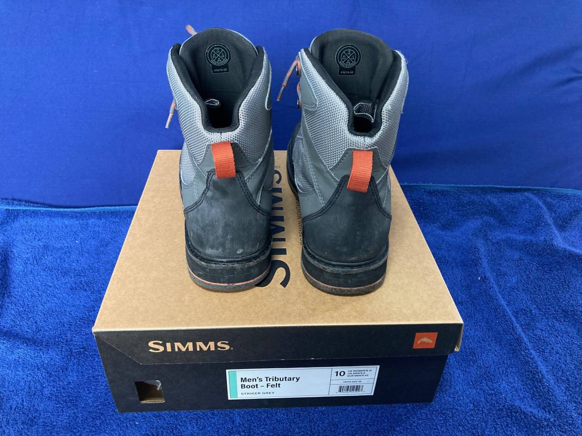 【Simms Tributary Boots トリビュタリー・ブーツ　フェルトソール　US10　JPN28】_画像2