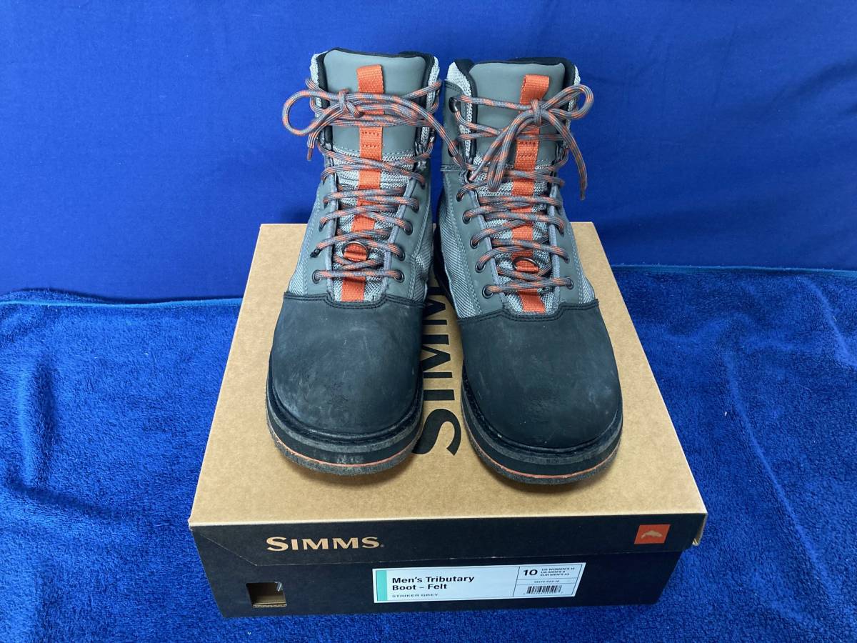 【Simms Tributary Boots トリビュタリー・ブーツ　フェルトソール　US10　JPN28】_画像1