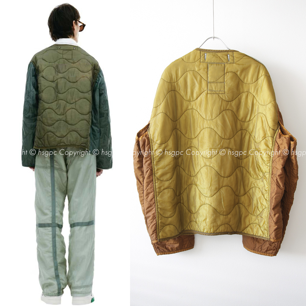 定価19万】新品 OAMC RE WORK リメイク キルティング ライナー 定価19万】新品 OAMC RE WORK リメイク キルティング ライナー