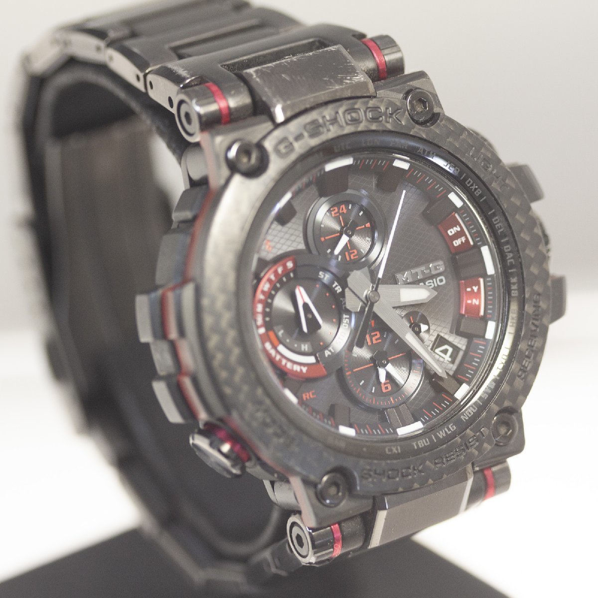 カシオ G-SHOCK/Gショック MT-G MTG-B1000XBD-1AJF 電波ソーラー スマートフォンリンク 中古品_画像5