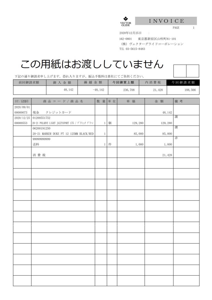 VECTOR GLIDE POLARVE Light JS 175cm+MARKER DUKE 新品未使用　2020/21モデル_画像5